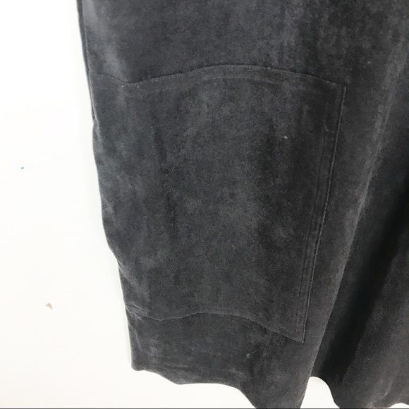 Aritzia | Wilfred | Grey Suede Dress Front Pockets - Picture 4 of 8